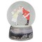 Northlight Norman Rockwell "Christmas Surprise" Snow Globe - 6.5"